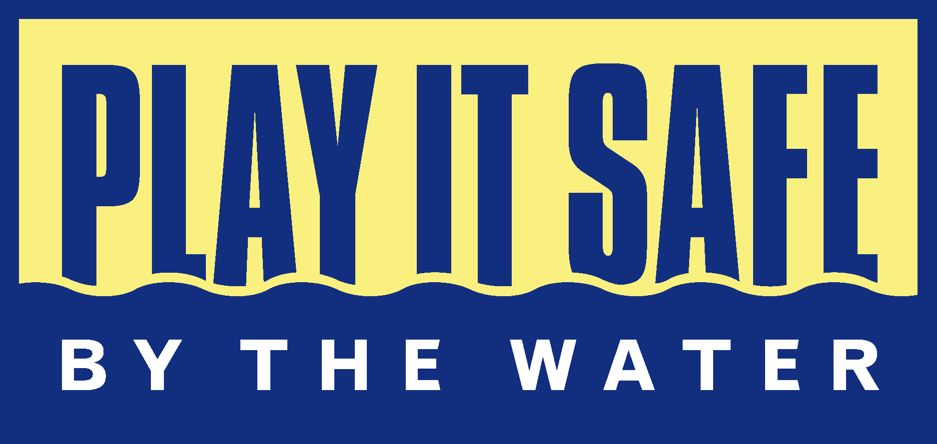 Play It Safe By The Water Logo Vector Logo